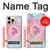 W3709 Pink Galaxy Case Cover Custodia e Flip Case per iPhone 16 pro max
