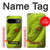 W0785 Green Snake Case Cover Custodia e Flip Case per Google Pixel 9