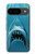 W0830 White Shark Case Cover Custodia e Flip Case per Google Pixel 9