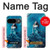 W0899 Mermaid Case Cover Custodia e Flip Case per Google Pixel 9