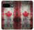 W2490 Canada Maple Leaf Flag Texture Case Cover Custodia e Flip Case per Google Pixel 9