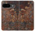 W2714 Rust Steel Texture Graphic Printed Case Cover Custodia e Flip Case per Google Pixel 9