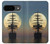 W2897 Pirate Ship Moon Night Case Cover Custodia e Flip Case per Google Pixel 9
