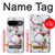W2920 Bloody Marble Case Cover Custodia e Flip Case per Google Pixel 9