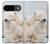W3373 Polar Bear Hug Family Case Cover Custodia e Flip Case per Google Pixel 9