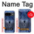 W3410 Wolf Dream Catcher Case Cover Custodia e Flip Case per Google Pixel 9