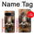 W3427 Mammoth Ancient Cave Art Case Cover Custodia e Flip Case per Google Pixel 9