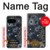 W3702 Moon and Sun Case Cover Custodia e Flip Case per Google Pixel 9