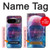 W3800 Digital Human Face Case Cover Custodia e Flip Case per Google Pixel 9