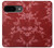 W3817 Red Floral Cherry blossom Pattern Case Cover Custodia e Flip Case per Google Pixel 9