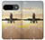 W3837 Airplane Take off Sunrise Case Cover Custodia e Flip Case per Google Pixel 9