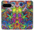 W3255 Colorful Art Pattern Case Cover Custodia e Flip Case per Google Pixel 9 Pro