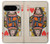 W3429 Queen Hearts Card Case Cover Custodia e Flip Case per Google Pixel 9 Pro
