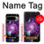 W3689 Galaxy Outer Space Planet Case Cover Custodia e Flip Case per Google Pixel 9 Pro