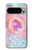 W3709 Pink Galaxy Case Cover Custodia e Flip Case per Google Pixel 9 Pro