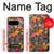 W3889 Maple Leaf Case Cover Custodia e Flip Case per Google Pixel 9 Pro