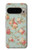 W3910 Vintage Rose Case Cover Custodia e Flip Case per Google Pixel 9 Pro