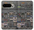 W3944 Overhead Panel Cockpit Case Cover Custodia e Flip Case per Google Pixel 9 Pro