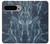 W2799 Light Blue Marble Stone Graphic Printed Case Cover Custodia e Flip Case per Google Pixel 9 Pro XL