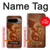 W3086 Red Dragon Tattoo Case Cover Custodia e Flip Case per Google Pixel 9 Pro XL