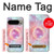 W3709 Pink Galaxy Case Cover Custodia e Flip Case per Google Pixel 9 Pro XL
