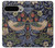 W3791 William Morris Strawberry Thief Fabric Case Cover Custodia e Flip Case per Google Pixel 9 Pro XL