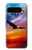W3841 Bald Eagle Flying Colorful Sky Case Cover Custodia e Flip Case per Google Pixel 9 Pro XL