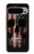 W3850 American Flag Skull Case Cover Custodia e Flip Case per Google Pixel 9 Pro XL