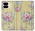 W2229 Vintage Flowers Case Cover Custodia e Flip Case per Google Pixel 9 Pro Fold