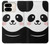 W2662 Cute Panda Cartoon Case Cover Custodia e Flip Case per Google Pixel 9 Pro Fold