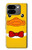 W2760 Yellow Duck Tuxedo Cartoon Case Cover Custodia e Flip Case per Google Pixel 9 Pro Fold