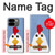 W3254 Chicken Cartoon Case Cover Custodia e Flip Case per Google Pixel 9 Pro Fold