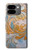 W3875 Canvas Vintage Rugs Case Cover Custodia e Flip Case per Google Pixel 9 Pro Fold