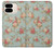 W3910 Vintage Rose Case Cover Custodia e Flip Case per Google Pixel 9 Pro Fold