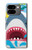 W3947 Shark Helicopter Cartoon Case Cover Custodia e Flip Case per Google Pixel 9 Pro Fold