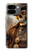 W3949 Steampunk Skull Smoking Case Cover Custodia e Flip Case per Google Pixel 9 Pro Fold