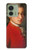 W0492 Mozart Case Cover Custodia e Flip Case per Motorola Edge (2023), Edge 40