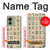 W0802 Mahjong Case Cover Custodia e Flip Case per Motorola Edge (2023), Edge 40