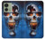 W1462 Vampire Skull Case Cover Custodia e Flip Case per Motorola Edge (2023), Edge 40