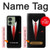 W1805 Black Suit Case Cover Custodia e Flip Case per Motorola Edge (2023), Edge 40