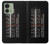 W3242 Analog Radio Tuning Case Cover Custodia e Flip Case per Motorola Edge (2023), Edge 40