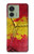 W3315 Spain Flag Vintage Football Graphic Case Cover Custodia e Flip Case per Motorola Edge (2023), Edge 40