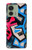 W3445 Graffiti Street Art Case Cover Custodia e Flip Case per Motorola Edge (2023), Edge 40