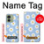W3681 Daisy Flowers Pattern Case Cover Custodia e Flip Case per Motorola Edge (2023), Edge 40