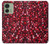 W3757 Pomegranate Case Cover Custodia e Flip Case per Motorola Edge (2023), Edge 40