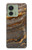 W3886 Gray Marble Rock Case Cover Custodia e Flip Case per Motorola Edge (2023), Edge 40