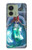 W3912 Cute Little Mermaid Aqua Spa Case Cover Custodia e Flip Case per Motorola Edge (2023), Edge 40