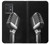 W1672 Retro Microphone Jazz Music Case Cover Custodia e Flip Case per Motorola Edge 40 Neo