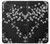 W2544 Japanese Kimono Style Black Flower Pattern Case Cover Custodia e Flip Case per Motorola Edge 40 Neo