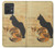 W3229 Vintage Cat Poster Case Cover Custodia e Flip Case per Motorola Edge 40 Neo